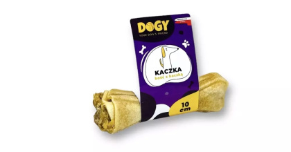 Dogy Kość z kaczką i jabłkiem 10cm 1szt. - przysmak dla psa