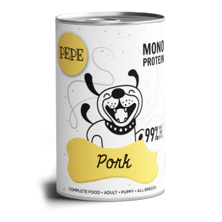 PAKA ZWIERZAKA - PEPE - MONOPROTEIN PORK - Wieprzowina 400g