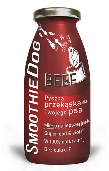 SmoothieDog - wołowina 250ml