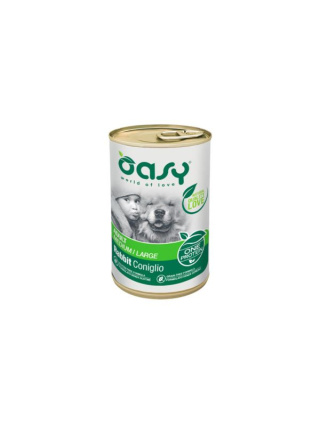 OASY ONE PROTEIN ADULT - KRÓLIK 400G - KARMA MOKRA DLA PSA