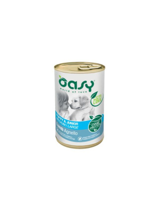 OASY ONE PROTEIN PUPPY & JUNIOR - JAGNIĘCINA 400G - KARMA MOKRA DLA PSA