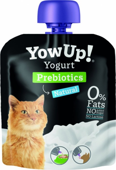 YOW UP! Prebiotyki Jogurt naturalny dla kota 85g