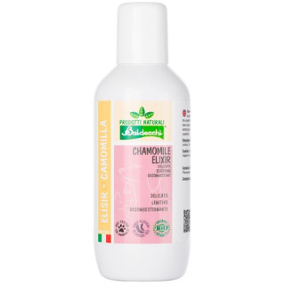 Baldecchi Chamomile Elixir 250ml - łagodny płyn z rumiankiem do przemywania okolic oczu dla psa