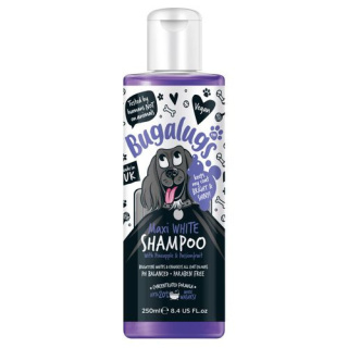 Bugalugs Maxi White Shampoo - szampon do białej sierści psa, uwydatniający kolor włosa - 250ml