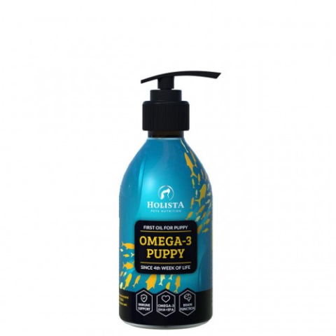 HOLISTAPets - OMEGA3 PUPPY OIL 200ml - olej dla szczeniąt