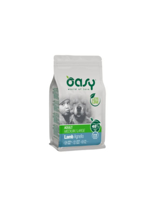 OASY ONE PROTEIN ADULT M/L - JAGNIĘCINA 12KG - KARMA SUCHA DLA PSA