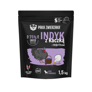 PAKA ZWIERZAKA - Seventh Heaven - Indyk i kaczka S 1,5kg - małe rasy