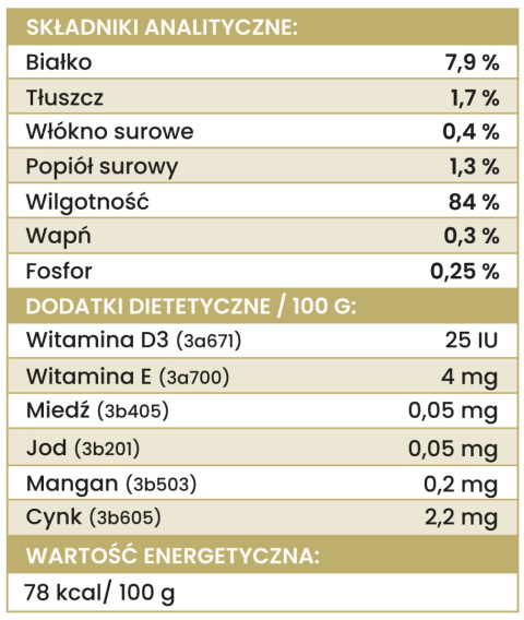 PERRO GOURMET - KANGUR Z DYNIĄ 800G - MONOBIAŁKOWA KARMA MOKRA DLA PSA