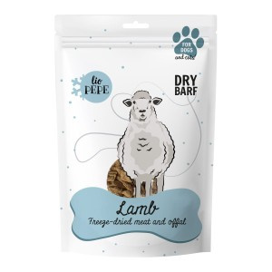 PAKA ZWIERZAKA - LIO PEPE LAMB 60g - liofilizowane płuco jagnięce